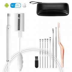 WiFi Digital Otoscope with Ear Wax Removal Tools